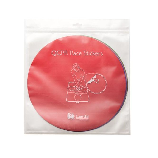 Hovedbilde QCPR Race Stickers 6 stk i pk