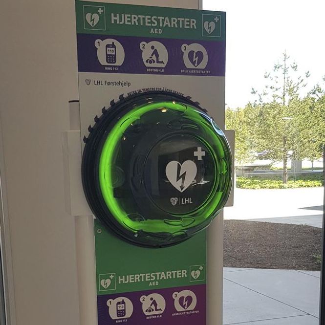 Hovedbilde Utendørs overvåket hjertestarterskap, Rotaid 24/7 ...