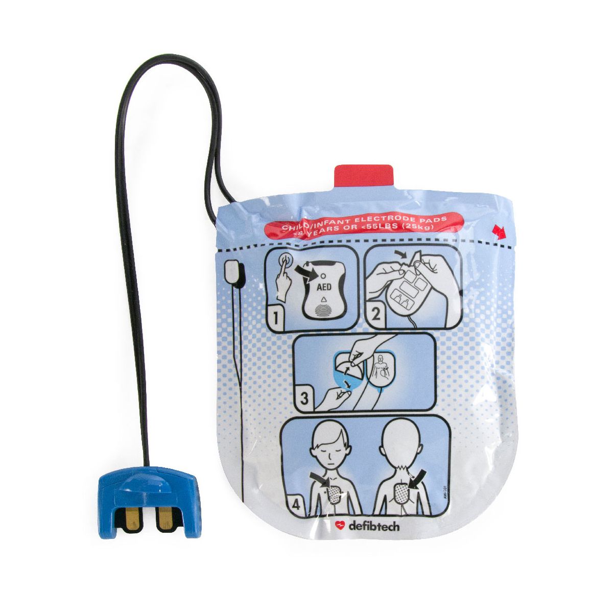 Lifeline VIEW/PRO Elektrodesett barn